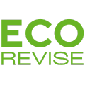 Logo EcoRevise Media. Una plataforma virtual que informa sobre tecnologías sostenibles, noticias ambientales, promoviendo prácticas comerciales y de vida sostenibles.